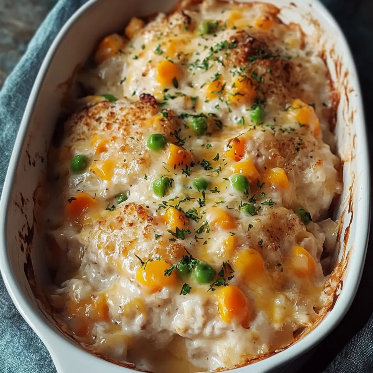 Creamy Chicken and Rice Casserole