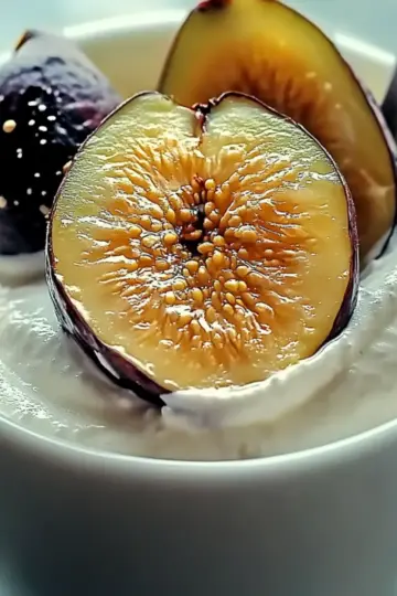 Honey-Drizzled Fig and Ricotta Ice Cream