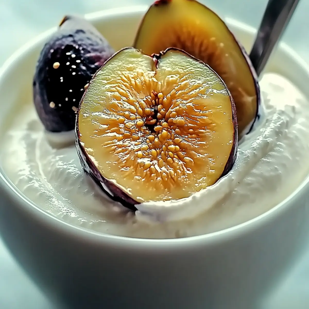 Honey-Drizzled Fig and Ricotta Ice Cream