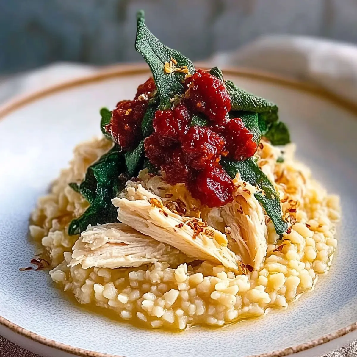 Marry Me Chicken Risotto