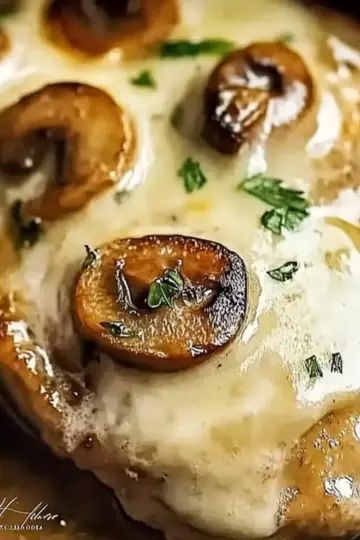 Mushroom White Wine Chicken