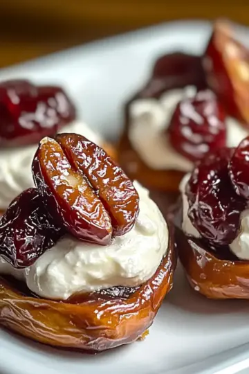 Pecan Cream Cheese Stuffed Dates