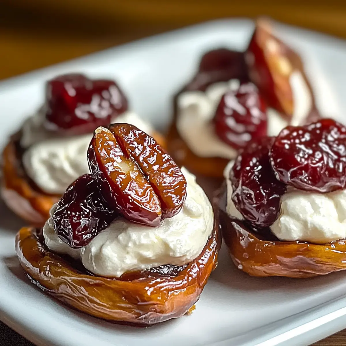 Pecan Cream Cheese Stuffed Dates
