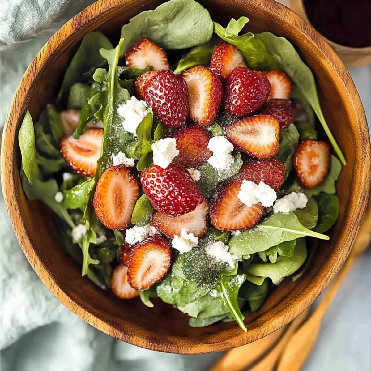 Strawberry Spinach Salad