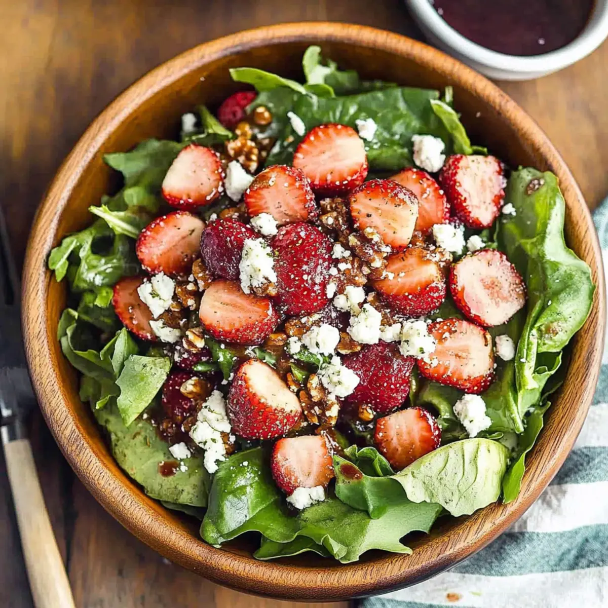 Strawberry Spinach Salad