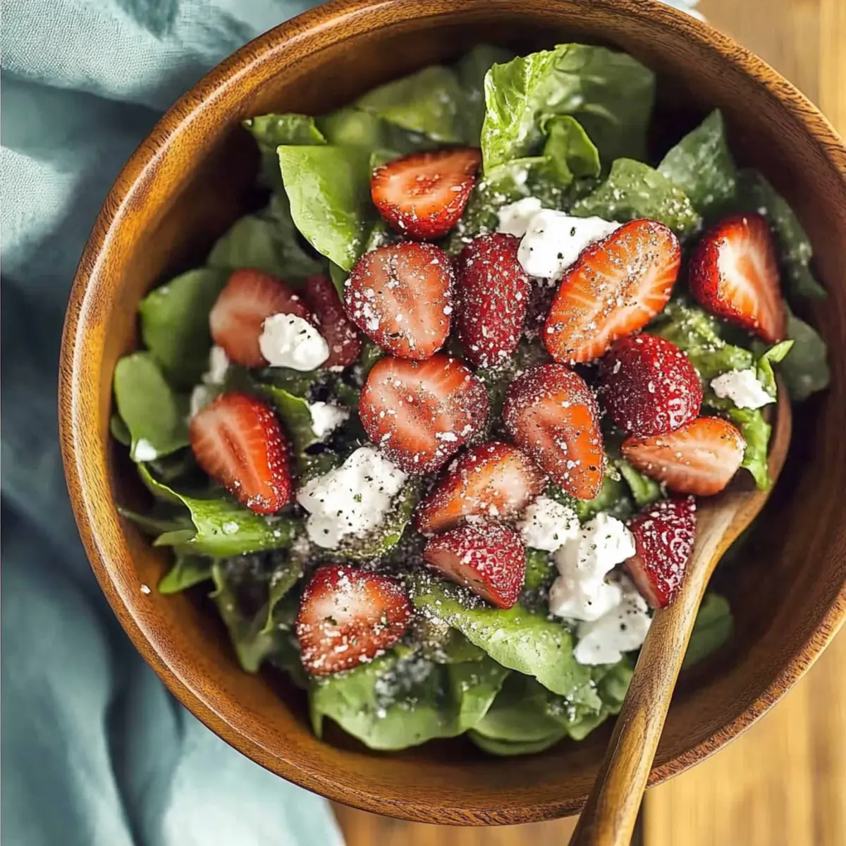 Strawberry Spinach Salad