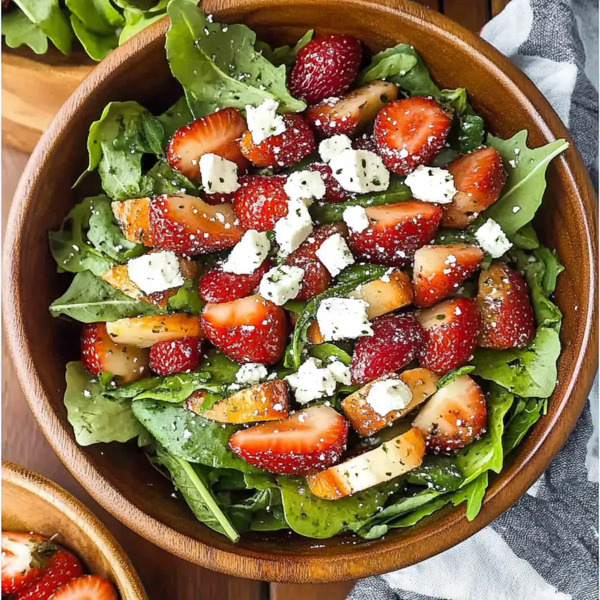 Strawberry Spinach Salad