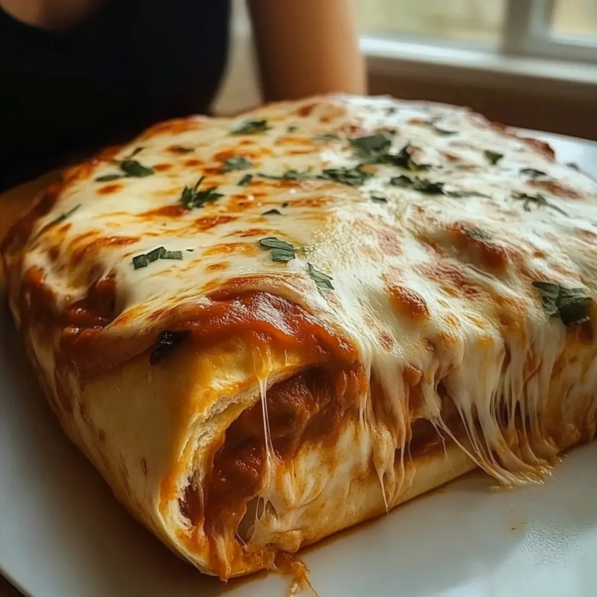 Buffalo Chicken Cheese Bake
