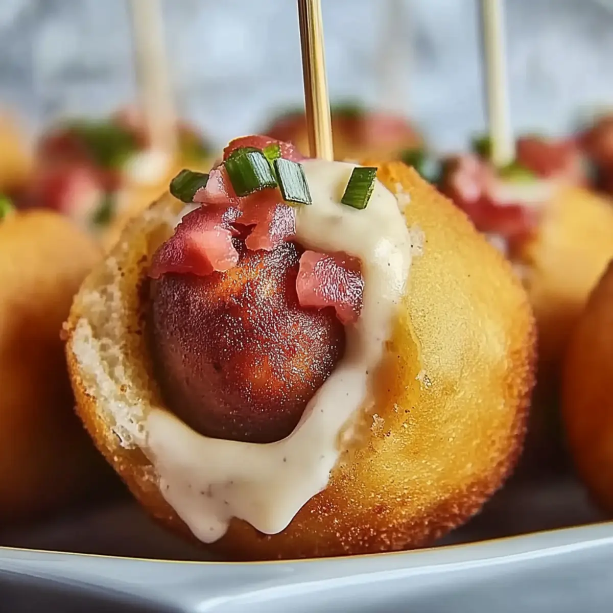 Little Smokie Corn Dog Bites