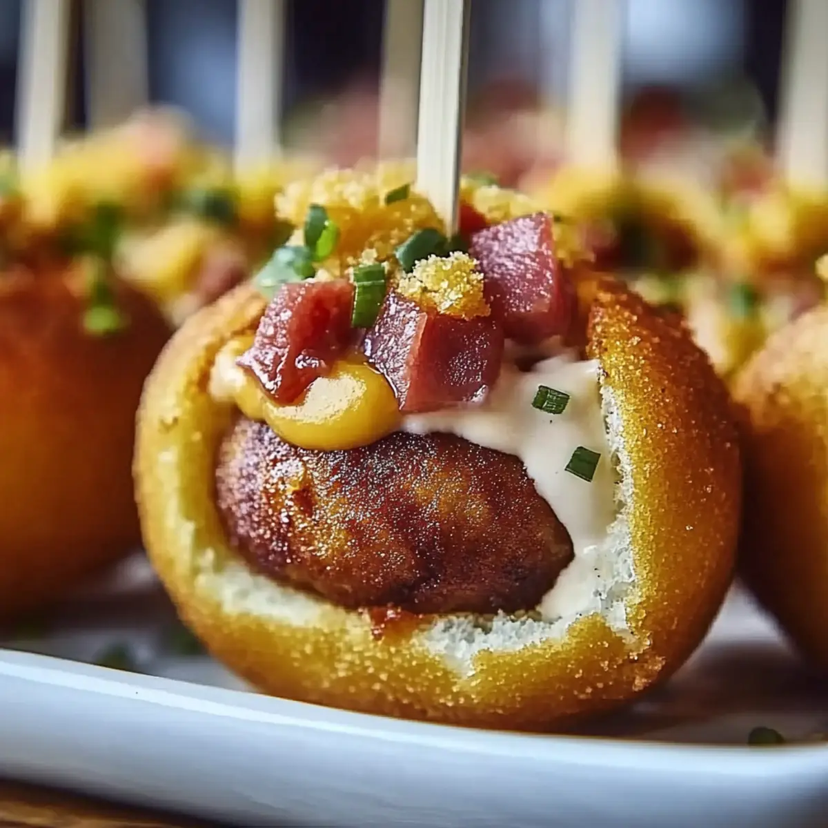 Little Smokie Corn Dog Bites
