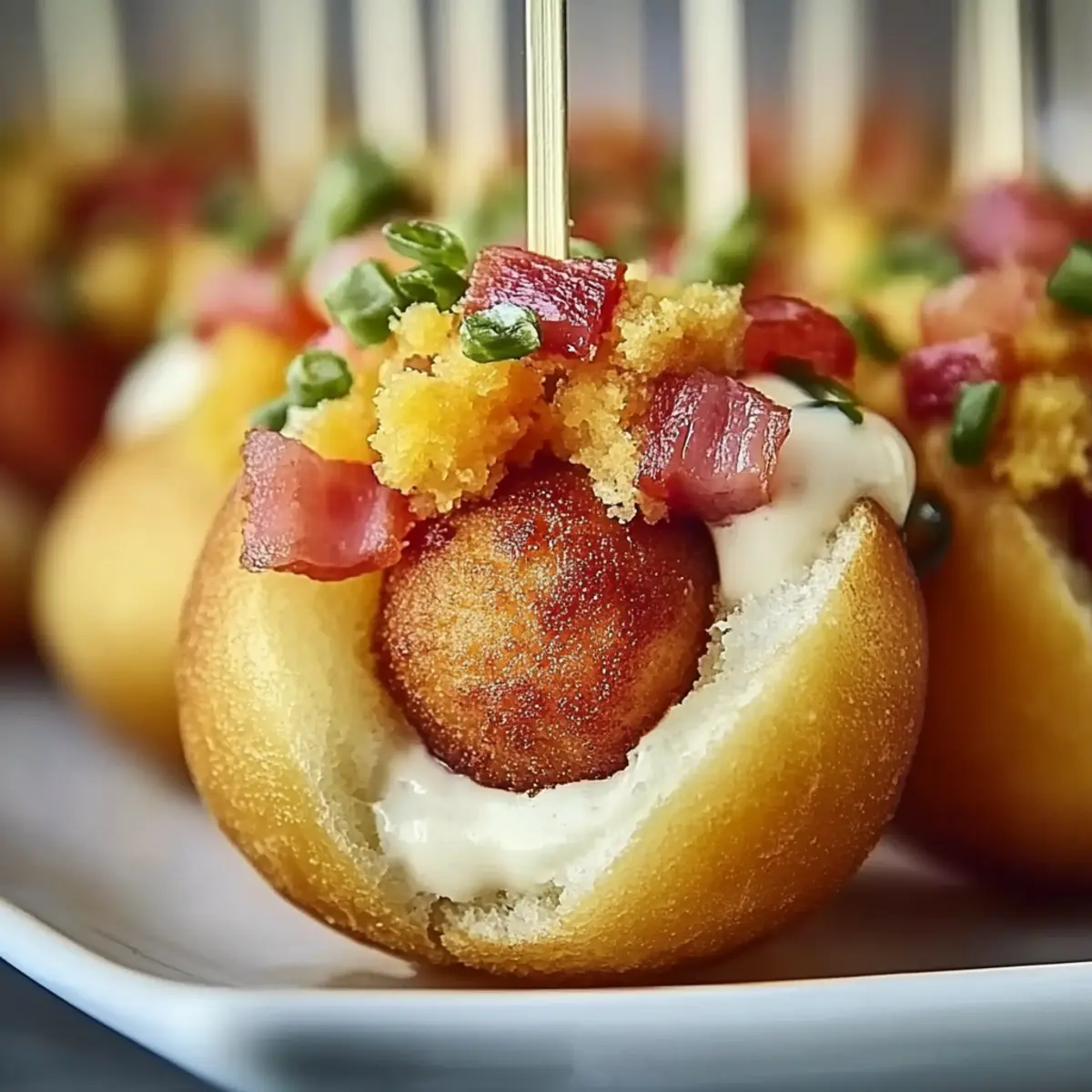 Little Smokie Corn Dog Bites