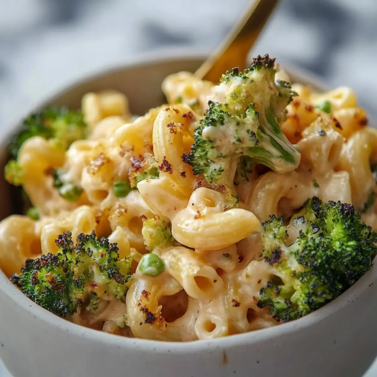 One Pot Healthy Broccoli Mac and Cheese