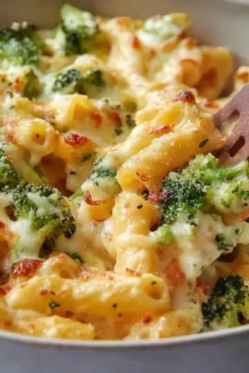 One Pot Healthy Broccoli Mac and Cheese