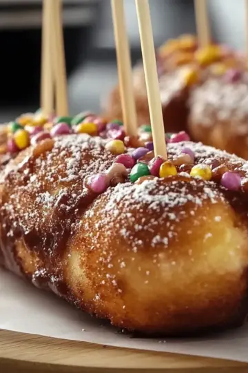 Pancake Sausage on a Stick